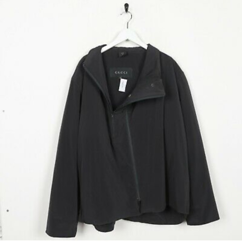 Gucci off center‎ zip up jacket